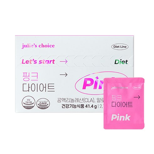 줄리스초이스 핑크 다이어트 1박스, 1박스 15포