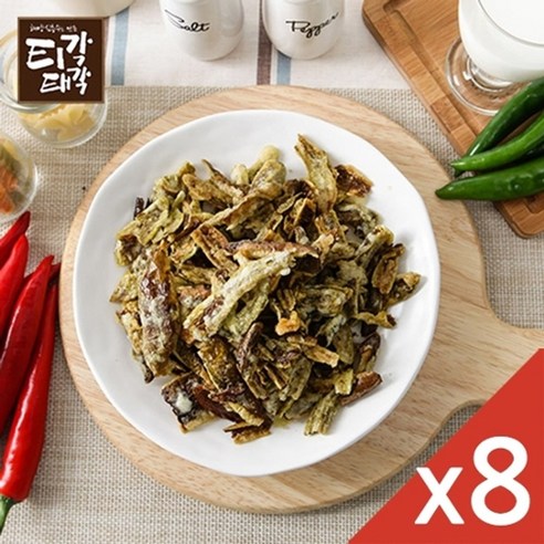 [속초맛집 티각태각] 고추부각 30gx8봉, 30g, 8개