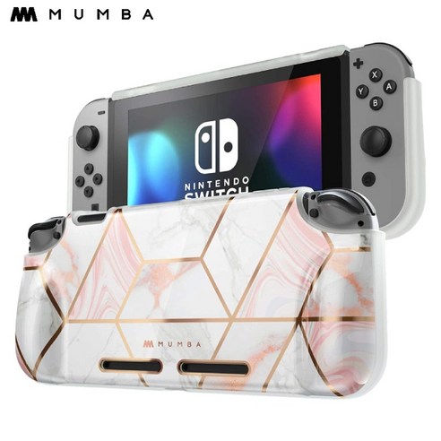 Mumba 닌텐도 스위치 케이스 Nintendo Switch TPU케이스 보호커버, {"색상":"마블"}