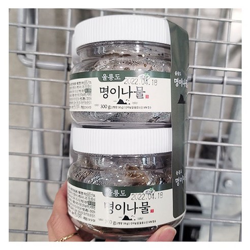 싱그람 명이나물 300G X 2, 종이박스포장, 600g, 1개