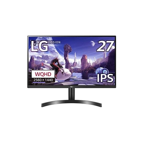 LG 모니터- 디스플레이 27QN600-BAJP 27인치/WQHD2560×1440/IPS 비광택/HDR 지원/FreeSync/75Hz/HDMI×2 DP/플리카 세프 블루 라이트, 상세페이지 참조, 상세페이지 참조