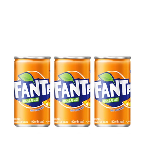 환타 오렌지 190ml 60입 소캔 매장용 업소용, 60개