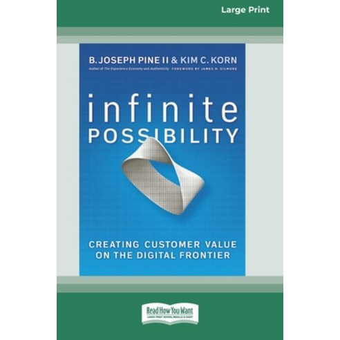 (영문도서) Infinite Possibility: Creating Customer Value on the Digital Frontier (16pt Large Print Edition) Paperback, ReadHowYouWant, English, 9780369371188