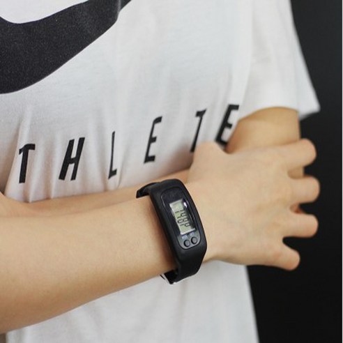 원더와이 만보기시계 10가지색상, 1개, 블루