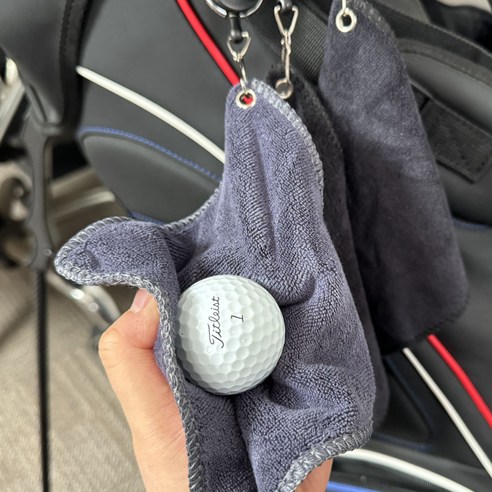 골프 볼 릴타올 와이어 캐디근무 필드 용품 초보필수 버디선물 스포츠 공클리너, 블랙, 10개