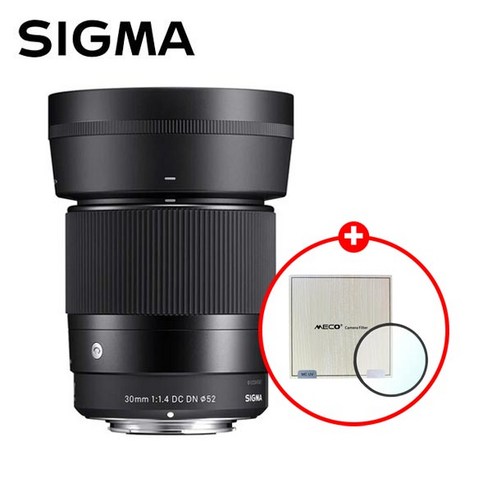 시그마 정품 C 30mm F1.4 DC DN 후지 X 마운트 +MCUV필터+포켓융 증정 /ED