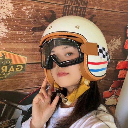 스타일과 안전을 한번에! 클래식 바이크 헬멧