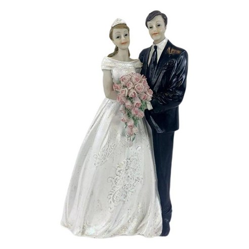 커플 입상 동상 포옹 연인 장식 결혼 기념일 선물, A, 수지