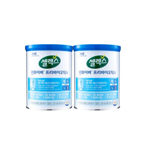 셀렉스 썬화이버 프리바이오틱스 250g 2통, 2개