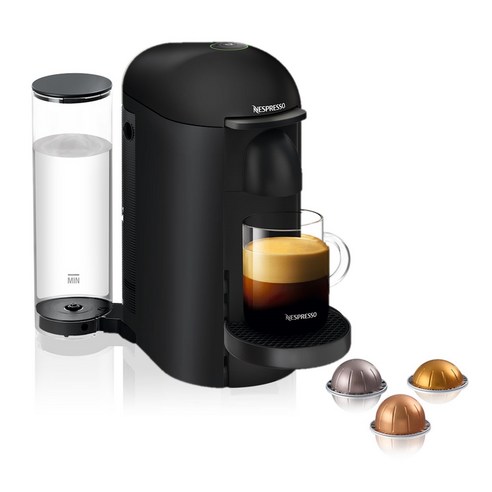 (공식판매점) 네스프레소 버츄오 플러스 GCB2 에스프레소 캡슐커피머신 매트블랙