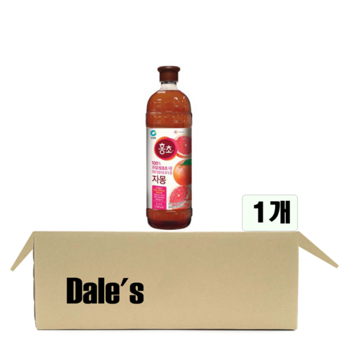 데일즈기획 청정원 홍초 자몽, 1.5L, 1개