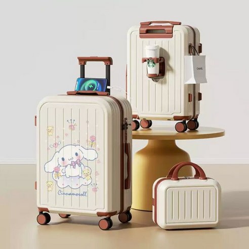 구름처럼 사랑스러운 시나모롤 캐리어와 함께 설렘 가득한 여행을!