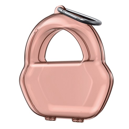 AirPods Max Storage Bag 케이스 헤드폰 여행 캐리 파우치 박스 헤드폰 액세서리 Airpods Max, 하나, 분홍