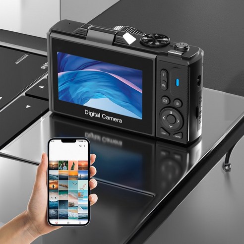 6400만 화소, 4K UHD, 셀프 촬영까지 완벽 지원하는 RUN기술 WIFI 셀카 카메라!