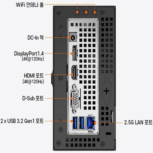 ASRock DeskMini X600 8600G 120W M.2 대원씨티에스 (16GB/M.2 NVMe 512GB)/Windows 11 Home/R/760M 그래픽/미니PC, 16GB, 블랙, 블랙, 512GB, WIN11 Home