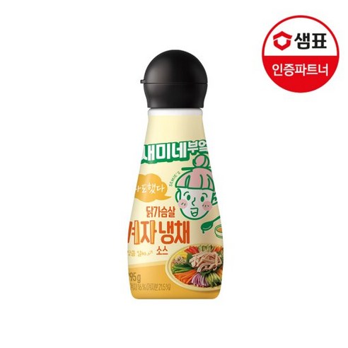 나도했다! 샘표 새미네부엌 닭가슴살 겨자 냉채 소스 295ML 1개, 295g