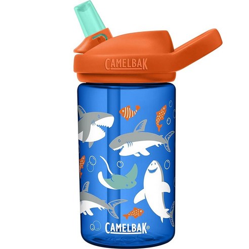 카멜백 에디플러스 키즈 물병 400ml 썸머 샤크, Sharks, 1개 - 스포츠물통 | 쿠팡