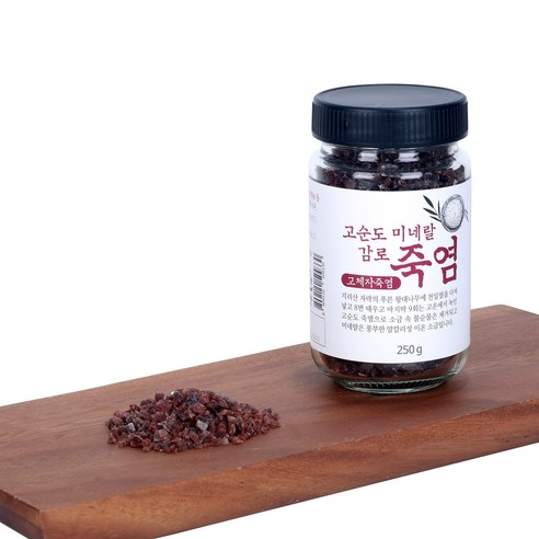 고순도 미네랄 감로 죽염(고체자죽염 (250g), 1개, 250g