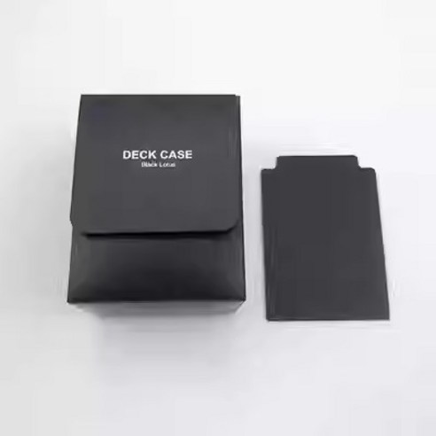 TCG카드 블랙 덱케이스 Black Lotus, 블랙Black Lotus