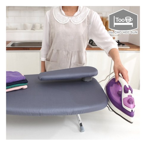 투유바이조희선 셀비 좌식 다리미판(특대형)+우마, 그레이, 1개