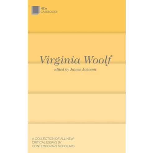 (영문도서) Virginia Woolf Paperback, Red Globe Press, English, 9781137430816