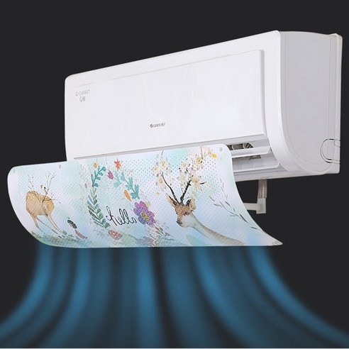 벽걸이 냉난방기 바람막이, 1개
