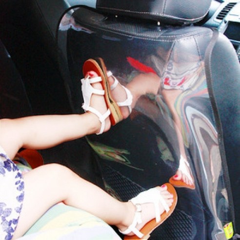 자동차 시트보호 발로차 커버