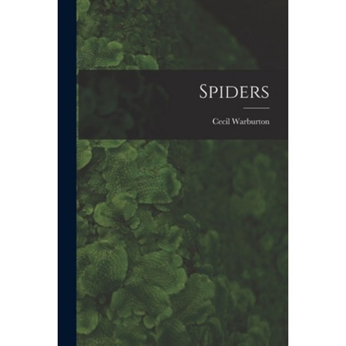 (영문도서) Spiders Paperback, Legare Street Press, English, 9781017087888