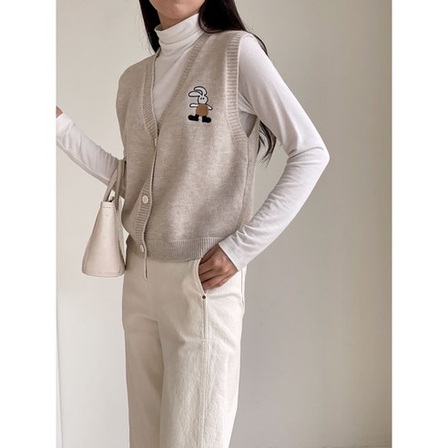 [OKㅣ강추] 스코델 여성용 니트조끼 베스트 – 스타일과 실용성을 동시에 갖춘 아이템! [OKNOWㅣ추천상품]