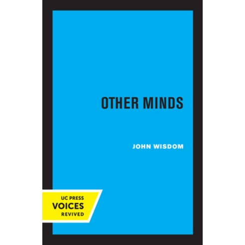 (영문도서) Other Minds Paperback, University of California Press, English, 9780520346765