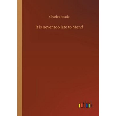 It is never too late to Mend Paperback, Outlook Verlag, English, 9783732667338