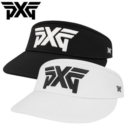 기타 PXG 공용 PROLIGHT COLLECTION 투어 VISOR 골프썬캡, 블랙