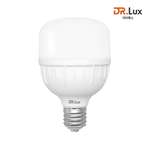 닥터룩스 고용량 LED 전구 T램프 40W E39, 2개