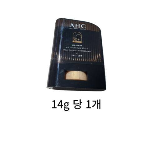 AHC 마스터즈 에어리치 선스틱 SPF50+ PA++++, 14g, 3개