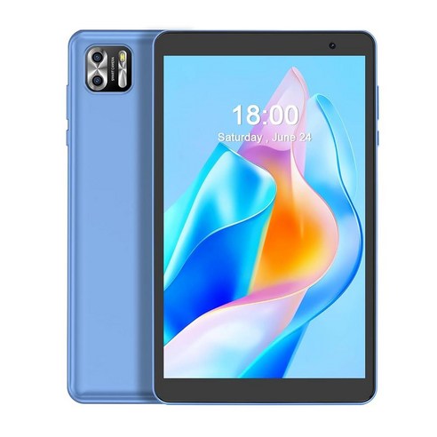 PRITOM TAB8 8인치 태블릿 안드로이드 13 태블릿 4GB4GB 확장 가능 RAM 64GB ROM 512GB 확장 가능 쿼드 코어 HD IPS 스크린 듀얼 카메라 5G Wi, 블루