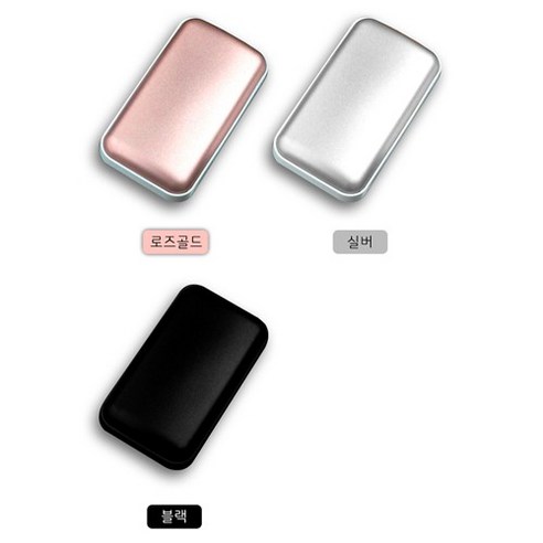 [1+1] 보조배터리 손난로 6000mAh, 손난로 6000 블랙, 상품선택, 손난로 6000 블랙