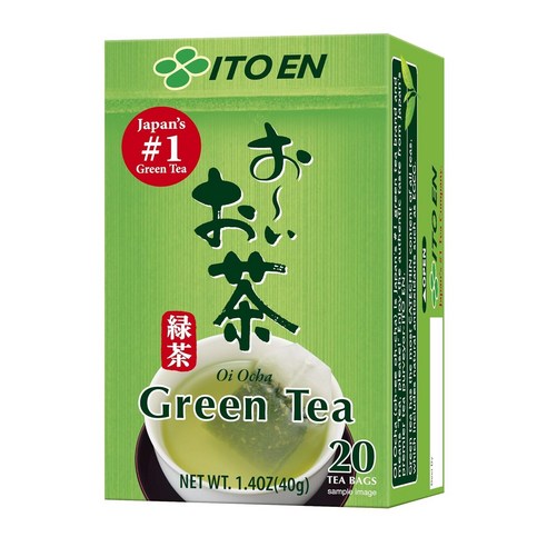 20 Count (Pack of 4) Ito En Oi Ocha Green Tea 20-Count 1.4 Ounce Boxes (Pack of 4) 20 Count (Pac, 1 oticon Best Top5