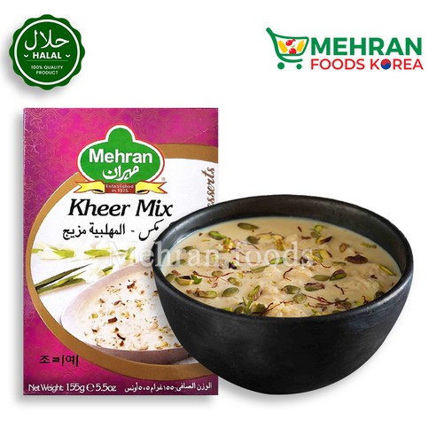 MEHRAN Kheer Mix (Dessert) 155g 키히르 믹스, 1개 kingandkayla