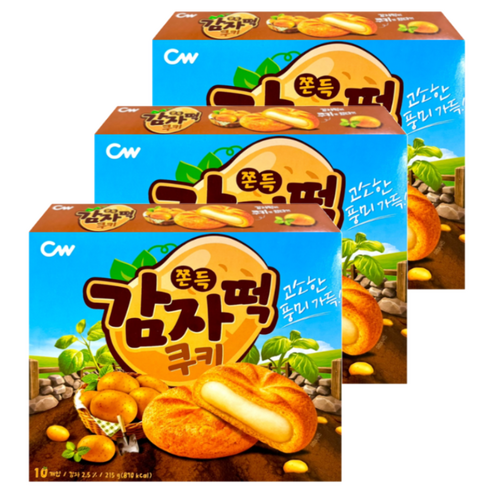 청우 쫀득감자떡쿠키