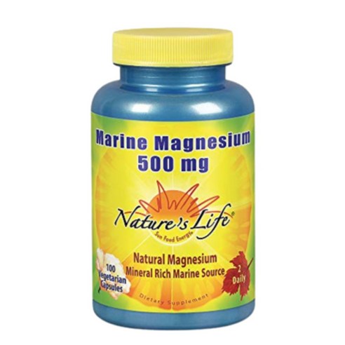 마그네슘 500mg 북해수산화 마그네슘을 이용한 건강한 다이제스티브 규칙 채식캡 100개, 100정, 1개