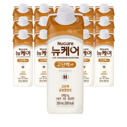 뉴케어 고단백 HP 하이프로틴 환자 노인 균형영양식 아침간편식