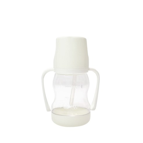 아가프라 라온빨대컵 250ml /와이드 젖꼭지 호환가능 국민 빨대컵, 아이보리