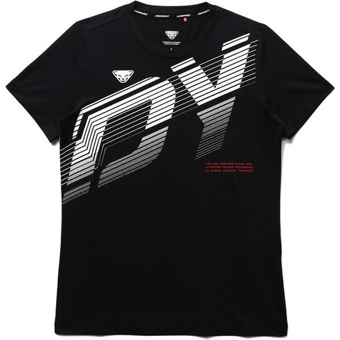 다이나핏 백화점 정품 착용감이 좋은 스매쉬 블랙 컬러 여성 반팔티 YWM21229