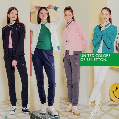 [BENETTON] 베네통골프 여성 저지셋업 2종