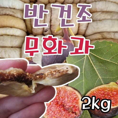 반건조무화과 건무화과 터키산 무화과말랭이 1kg, 2개