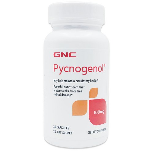 지엔씨 피크노제놀 100mg GNC Pycnogenol, 30정, 2개