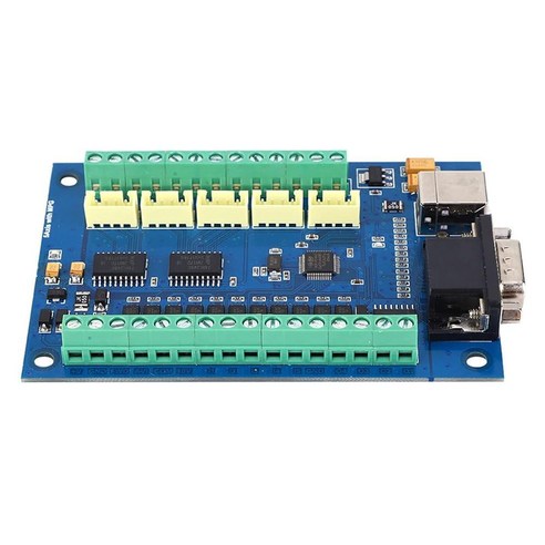 5축 보드 최대 100kHz MACH3 USB CNC 모션 컨트롤러 카드 인터페이스 보드 핸드 휠 인터페이스 포함