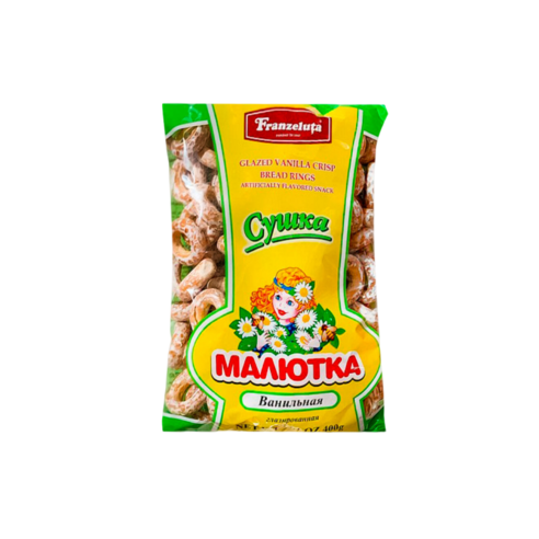 FRANZELUTA 크리스프 바닐라 브레드링, 2개, 400g