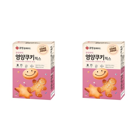 추천제품 큐원 우리아이 영양쿠키믹스 2개, 250g 소개