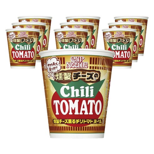 컵누들 훈제 치즈 칠리 토마토 73g, 10개
